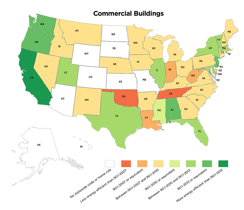 Energy Codes State by State | via TAPED, the ECHOtape blog